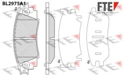 FTE set placute frana, frana disc FTE 9011221 (9011221)