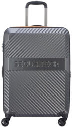 Securitech by Delsey Valiză Medie De Călătorie Tough Gri Cu 4 Roți Înălțime 65.5cm (400681011) Valiza