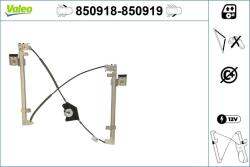 VALEO Mecanism actionare geam VALEO 850918 (850918)