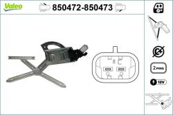 VALEO Mecanism actionare geam VALEO 850472 (850472)