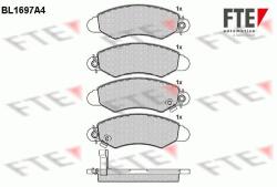 FTE set placute frana, frana disc FTE 9010307 (9010307)