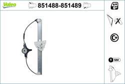 VALEO Mecanism actionare geam VALEO 851488 (851488)
