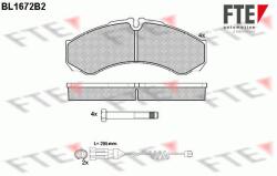 FTE set placute frana, frana disc FTE 9010286 (9010286)
