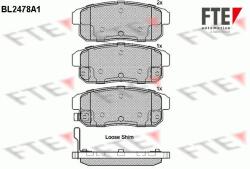 FTE set placute frana, frana disc FTE 9010759 (9010759)