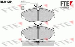 FTE set placute frana, frana disc FTE 9010389 (9010389)