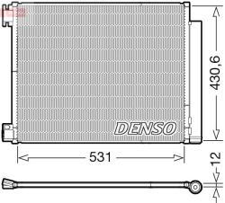 DENSO Condensator, climatizare DENSO DCN23039 (DCN23039)