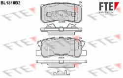 FTE set placute frana, frana disc FTE 9010387 (9010387)