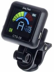  Acordor cromatic clip-on Harley Benton CTG-20 BK USB, reîncărcabil