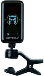  Acordor Clip-On Ortega OET-BK, Cromatic, LED, Negru, Chitară/Bass/Ukulele/Vioară