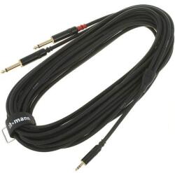  Cablu audio Y pro-snake TPY 2060 KPP, Jack 3, 5 mm la 2x Jack 6, 3 mm, 6 m