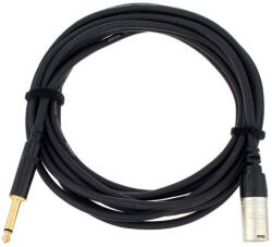  Cablu audio Cordial CCM 5 MP, XLR tată-Jack 6, 3 mm, 5 m