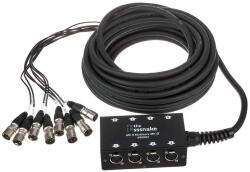 The Sssnake Cablu multicore THE SSSNAKE MC 8 MK II, 8 canale, 15 m, stagebox XLR (488982)