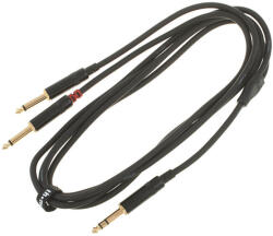  Cablu audio Y pro snake, 2x Jack mono-Jack stereo 6, 3 mm, 1, 5 m