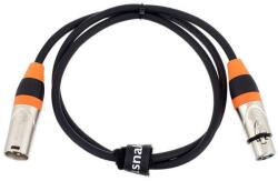 Pro Snake Cablu microfon PRO SNAKE TPM 1 m, XLR tată-mamă, negru (418710)