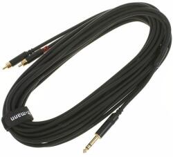 Pro Snake Cablu Y Pro Snake TPY 2060 JRR, 2x RCA tată-Jack 6, 3 mm stereo, 6 m (225445)