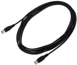 The Sssnake Cablu MIDI the sssnake SK366-5-BLK, DIN 5 pini, 5 m, negru (129100)
