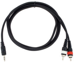 The Sssnake Cablu audio the sssnake YRK2015, Jack stereo 3, 5 mm la 2x RCA, 1, 5 m (153188)