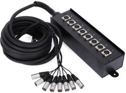  Cablu Multicore Adam Hall K 8C 10, Stagebox XLR 8 Canale, 10 m