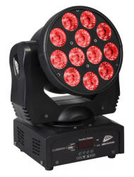 JB Systems CLUBWASH 2 Moving Head Washlight cu 12 LEDuri de 12W RGBWA+UV