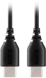 RØDE SC22 csúcsminőségű, kerek keresztmetszetű USB-C - USB-C összekötő kábel (30cm) (SC22)