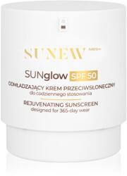 SUNEWMED+ SUNglow Anti-Aging Face Sunscreen SPF 50 cremă pentru plaja cu efect de intinerire SPF 50 50 ml