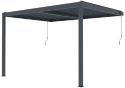 G21 Trenton Premium 4x3 m bioklimatikus pergola, antracit alumínium (BP-G21-4x3x2,6-ALU) - plazaweb