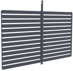 G21 kiegészítő forgatható lamellás fal 4x2, 6 m Trenton pergolához (G21-RL4X2,6-TR)