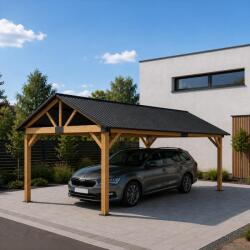 Avenberg Pavilon kocsibeálló, 5x3m, natúr, ZA25147