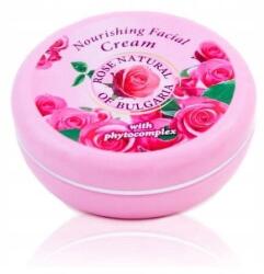  Rose Natural tápláló arckrém, 150 ml, természetes kivonatokkal, hidratálásért és a bőr rugalmasságának javításáért