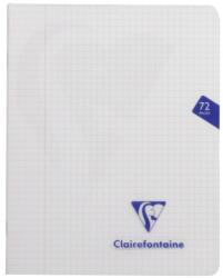 Clairefontaine Mymesys tűzött füzet, A5, 36 oldal, négyzetrácsos, 16.5x21cm, átlátszó (CAI244MatematicaT)