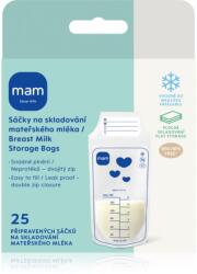 MAM Breast Milk Storage Bags tasak anyatej tárolásához 25 db