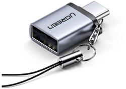 UGREEN US270 USB Type-C - USB Átalakító OTG Fekete 50283 (50283)