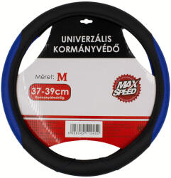 Maxspeed , Kormányvédő Bőrhatású, Fekete-Kék, 37-39cm (56SWC23012BL)