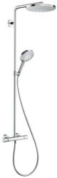 Hansgrohe Sistem de dus hansgrohe Raindance Select S, dus cu termostat, 240 mm, crom (48681979)