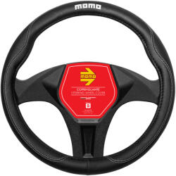 MOMO , Kormányvédő Comfort S, Fekete-Fehér (30SWC011BWS)