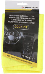 Dunlop mikroszálas törlőkendő műszerfalra 35x35cm 240gr (33151267)