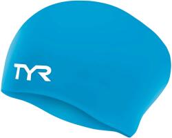 TYR - casca inot silicon par lung - Long Hair Silicon Cap - albastru (LCSL-420)