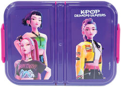  K-pop Démonvadászok Girls több rekeszes uzsonnás doboz, szendvicsdoboz (GIM56400262) - szukits
