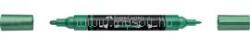 Faber-Castell Akril marker kétvégű MULTIMARK 295 Faber-Castell metál zöld (FC185995) (FC185995)