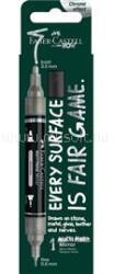 Faber-Castell Tükör effekt marker kétvégű MULTIMARK 551 Faber-Castell króm bliszteres (FC185961) (FC185961)