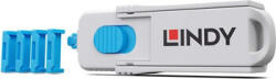 Lindy Port blocker Lindy 4xHDMI, material ABS, albastru (LY-40320)