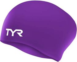 TYR - casca inot silicon par lung - Long Hair Silicon Cap - mov (LCSL-510)