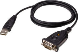 ATEN Adapto ATEN UC232AF. Conector 1 USB Type-A, Conector 2 RS-232, Lungime cablu 1, 2 m. Culoarea produsului Negru (UC232AF-AT) - cel