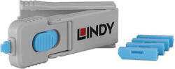 Lindy Port blocker Lindy 4 x Display Port, material ABS, albastru (LY-40324)
