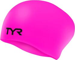 TYR - casca inot silicon par lung - Long Hair Silicon Cap - roz (LCSL-693)