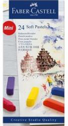 Faber-Castell Porpasztell kréta készlet mini puha CREATIVE STUDIO Faber-Castell 24klf. szín (FC128224) (FC128224)