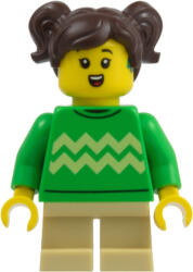 LEGO® Minifigurák Lány világoszöld pulóverben cty2020 (cty2020)