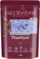 Catz Finefood 16x85g catz finefood finom filék Tonhal nedves macskatáp