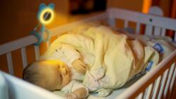EVOLVEO Baby Monitor N35, videós bébiőr kamerával, VOX funkcióval, éjjellátóval, kék