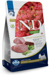 N&D Quinoa Weight Management Mini Adult Száraz Kutyaeledel 2, 50kg